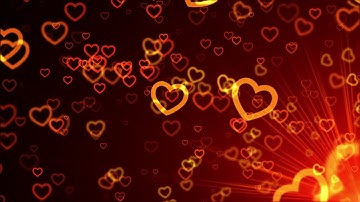 Love Heart Loop Motion Background Video Free Download