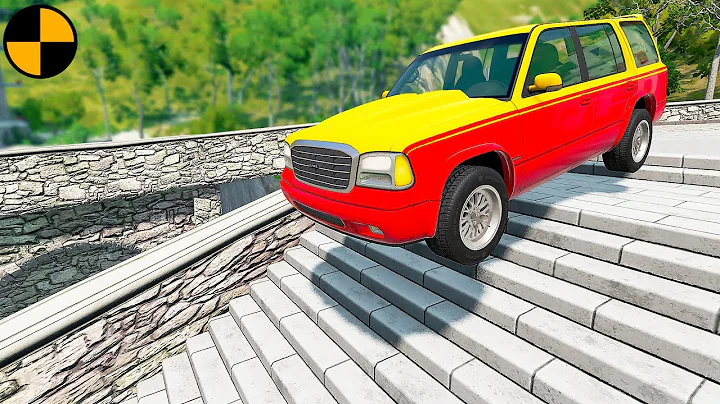 Cars vs Stairs - BeamNG.drive