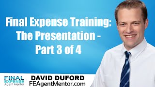 Final Expense Trainer Teaches The Art (And Science) Of The Presentation