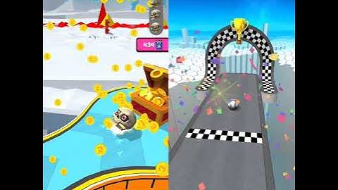 GOING BALLS‏ - SUPER SPEEDRUN GAMEPLAY LEVEL 546- 547, Funny Fails and Impossible tricks