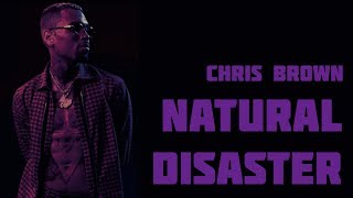 Chris Brown - Natural Disaster (Lyrics)