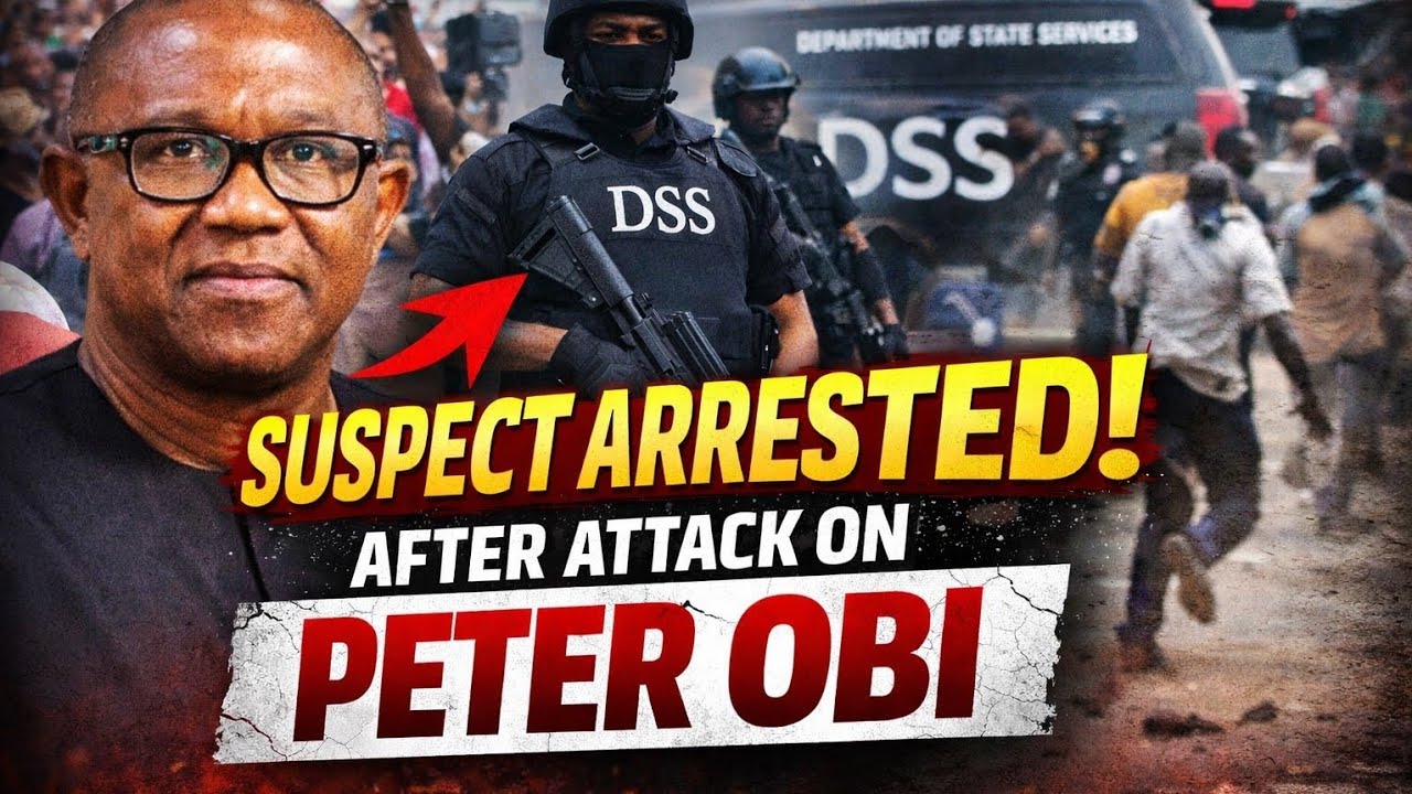 BREAKING ‼️How DSS nabbed suspect over attack on Peter Obi in Benin 