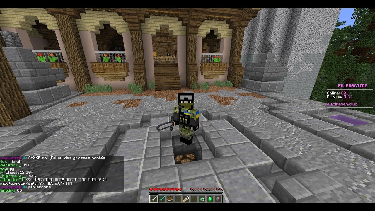 Chill Fireball Fight in Mineman 