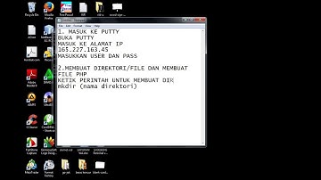 TUTOR UPLOAD FILE PHP DI PUTTY