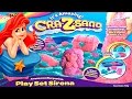 Cra*Z*SAND Sirena Play Set Princess Ariel The Little Mermaid Mermaids Kinetic Sand Super Sand Videos