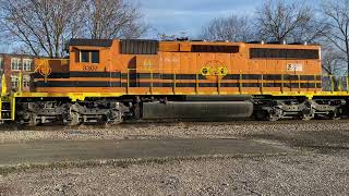 OHCR 3307 (EMD SD40-2) Eastbound Manifest.