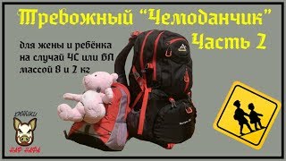 Тревожный чемоданчик. Часть 2. Семейный. Масса 8 кг и 2 кг. Продолжение.