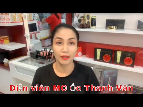 Diễn viên MC Ốc Thanh Vân giới thiệu SET PHẤN NƯỚC O HUI HOA HỒNG 06/05/2019