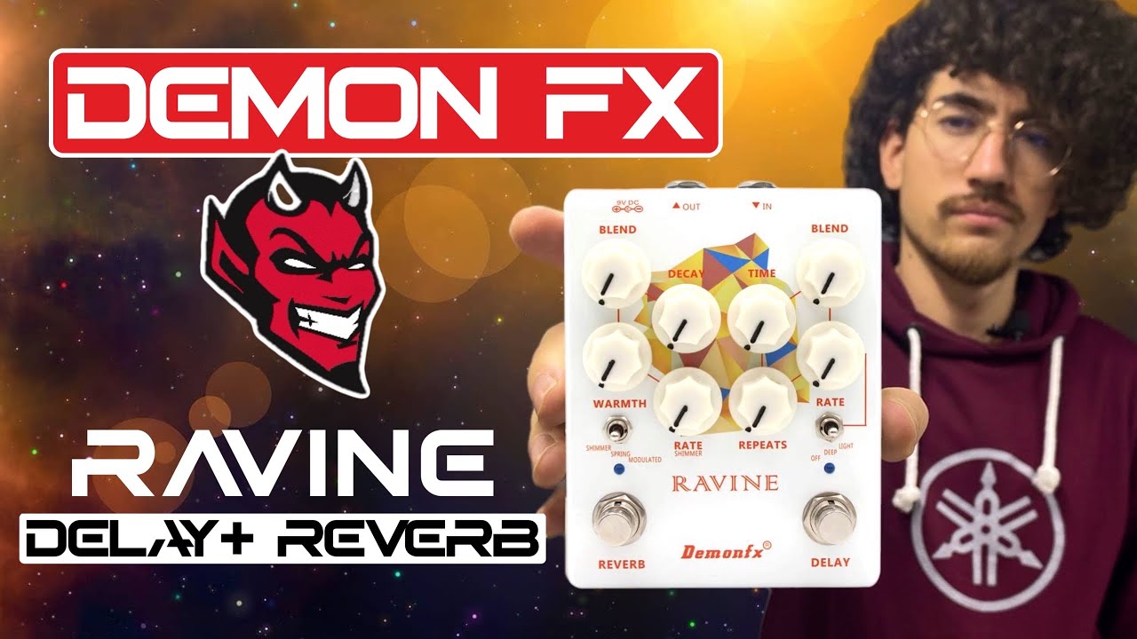 NO HAY REVERB/DELAY MÁS BARATO Y BONITO QUE ESTE 👀 RAVINE DEMON