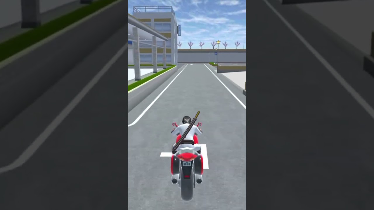 ninja accident Sakura school simulator viral video viral short funny shorts 🤣🤣