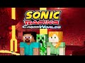 Sonic Racing: CrossWorlds - 100% Minecraft DLC (All Red Rings &amp; Victory Animations)