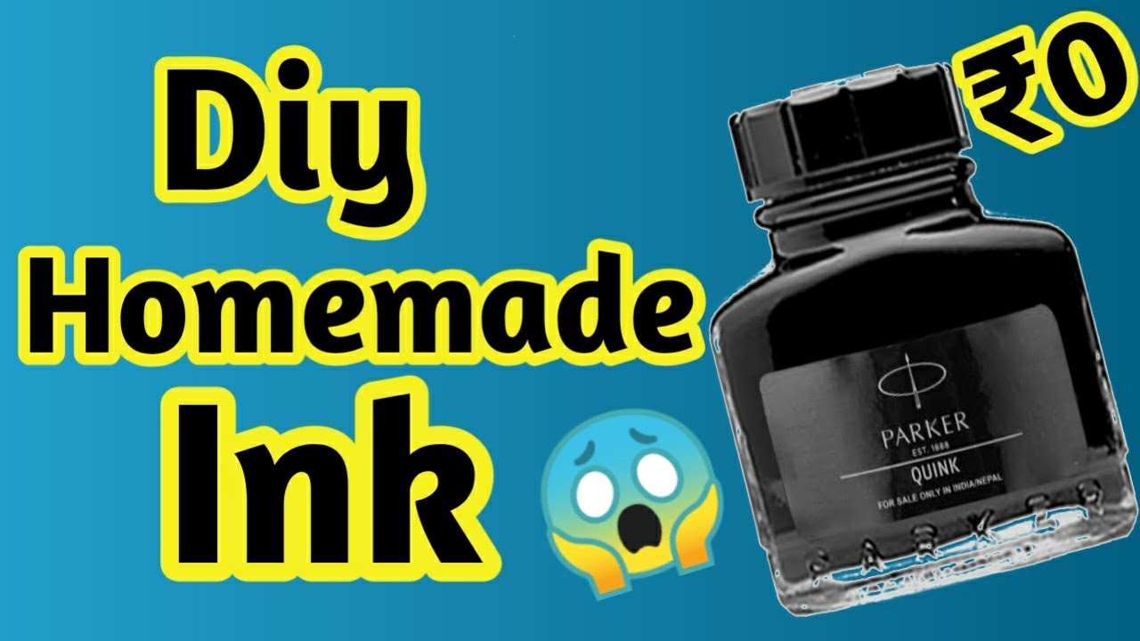 How To Make Black Ink At Home Diy Ink Homemade Black Ink Handmade How To Make Black Ink At Home Diy Ink Homemade Black Ink Handmade