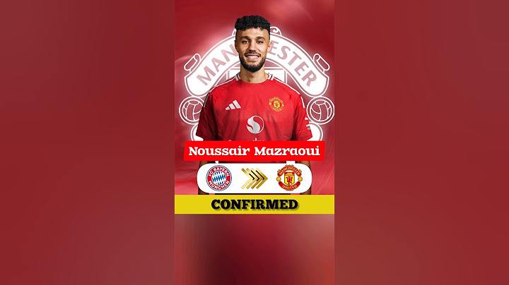 🚨 MAZRAOUI TO MAN UTD DONE DEAL ✅️🔥😎