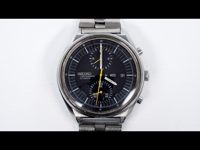 1974 Seiko - 6138-3002 (Jumbo) - Chronograph - YouTube