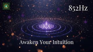 852Hz Pure Frequency • Awaken Your Intuition &amp; Release Fear • 39 Min Deep Meditation