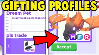 Trading RANDOM Players Favorite Pets In Their Profiles!