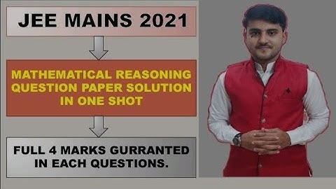 JEE & MHT-CET mathematical logic Question solution of 2021 | Shadab Khan
