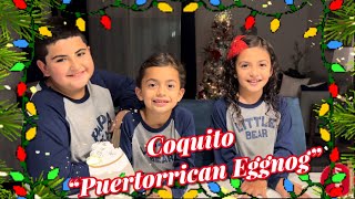 Coquito Puerto Rican Eggnog Recipe Santa Kids Tv 