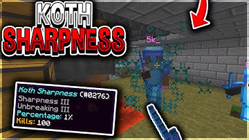 running in bases with a KOTH SHARPNESS *30min special* | Minecraft HCF