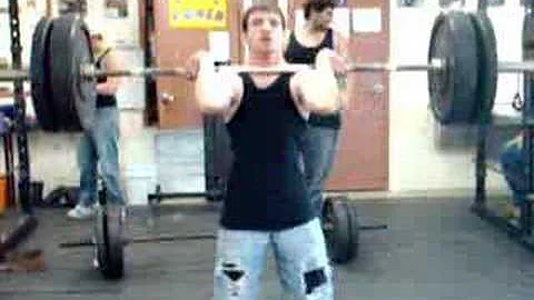 2 Time! state champion John Alday Overhead Squat 1...