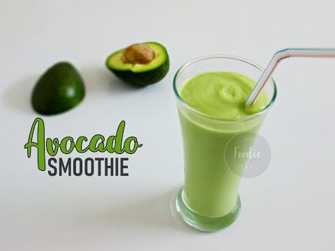 avocado-smoothie-|-easy-avocado-smoothie-recipe