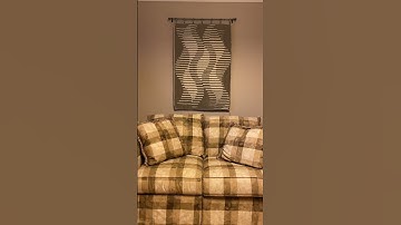 Handwoven Samba shaft switching rug.