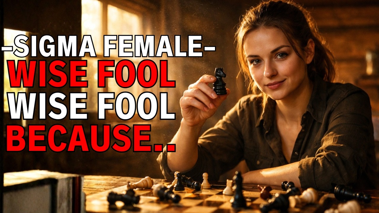 Why Sigma Females Play the Wise Fool (And Outsmart Everyone) | Carl Jung