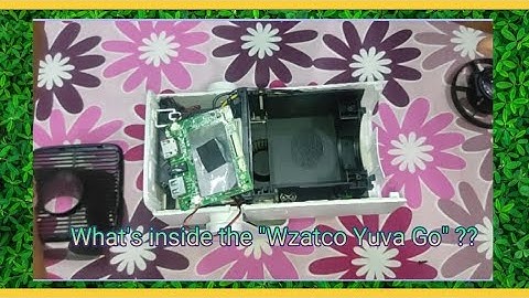 How to Open Wzatco Yuva Go Projector??/ What