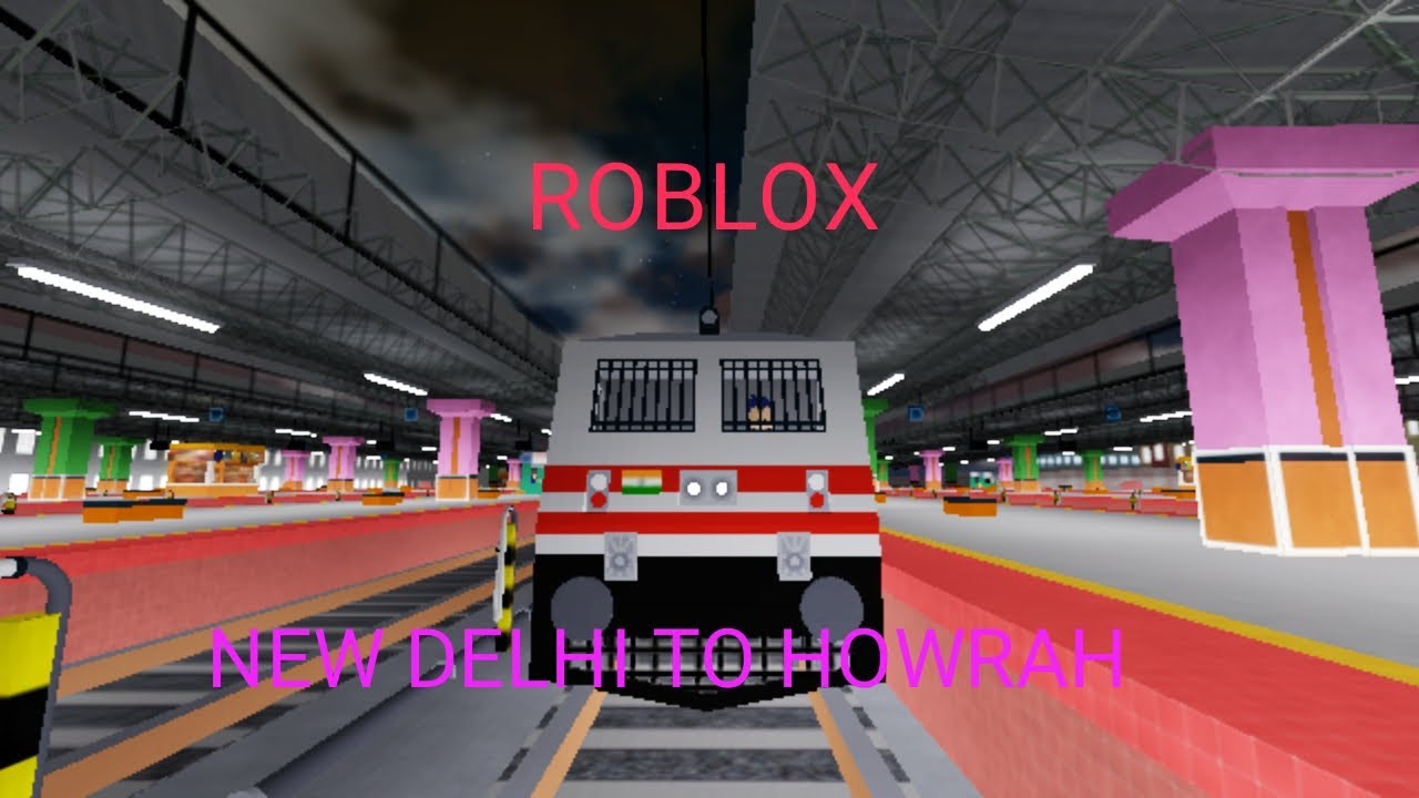 NDLS to HWH rajdhani express EROI old Roblox 