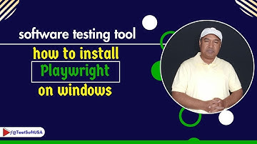 How to install Playwright on Windows | Software Testing