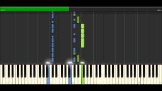 Video thumbnail of "Icona Pop ft. Charli XCX - I Love It Piano (Synthesia)"