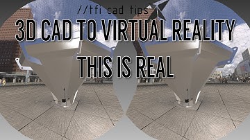 3D CAD model into VR, WORKING DEMO