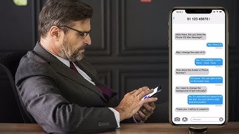 Phone XS Max Messaging After Effects Templates