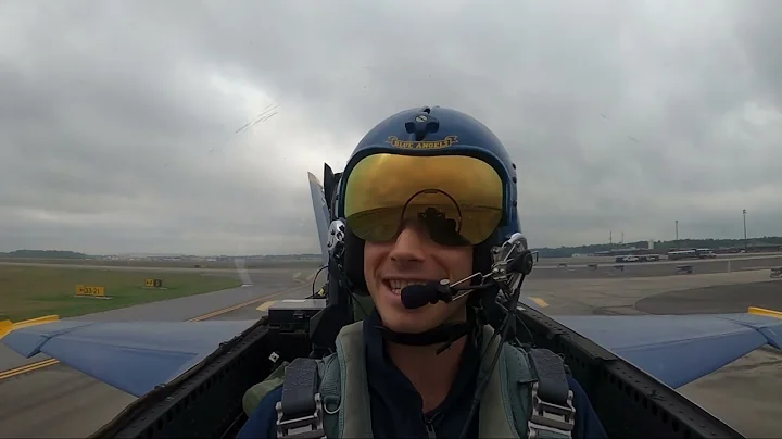 Adam Bevins Blue Angels Flight Experience