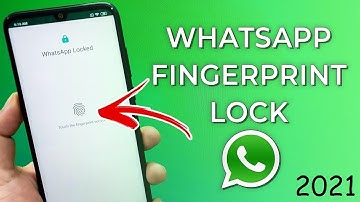 How to Use WHATSAPP FINGERPRINT LOCK on Android
