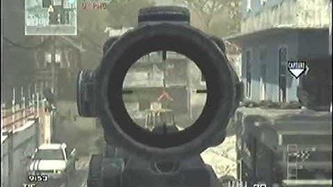 MW3 AS50/SCAR-L MOAB Drop Zone MISSION