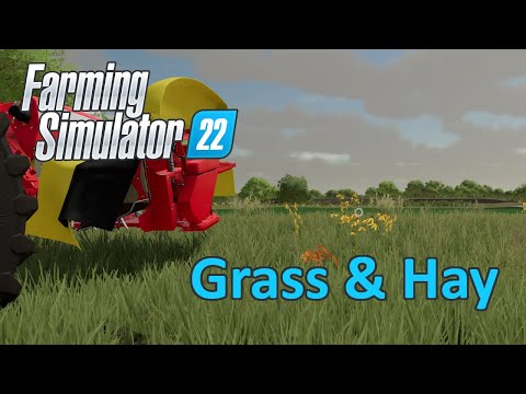 Farming Simulator 22 Tutorial | Grass & Hay