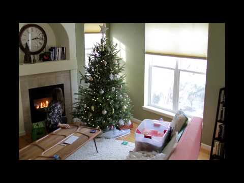 Decorating the X-Mas Tree 2011 Time Lapse