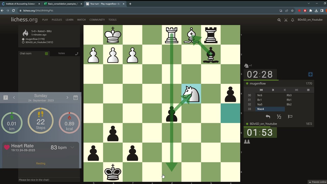 Getting close to 1700 in Blitz on Lichess.org