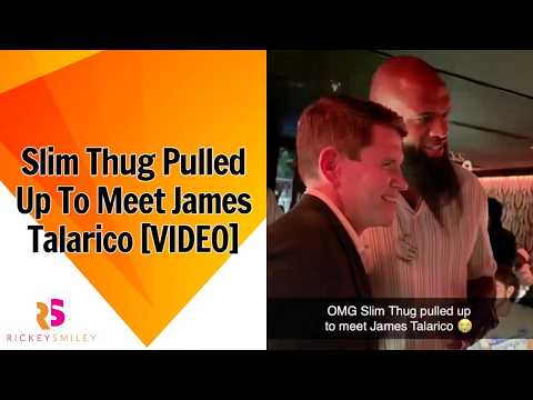 Slim Thug Pulled Up To Meet James Talarico