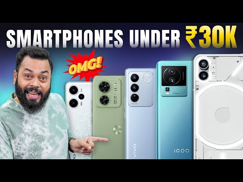 Top 5 Best Smartphones Under ₹30000 Budget⚡June 2023