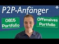 So würde ich heute ein neues P2P-Portfolio aufbauen