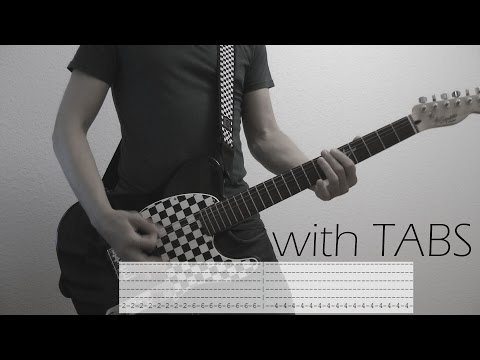 Skillet - Stars Guitar Cover w/Tabs on screen