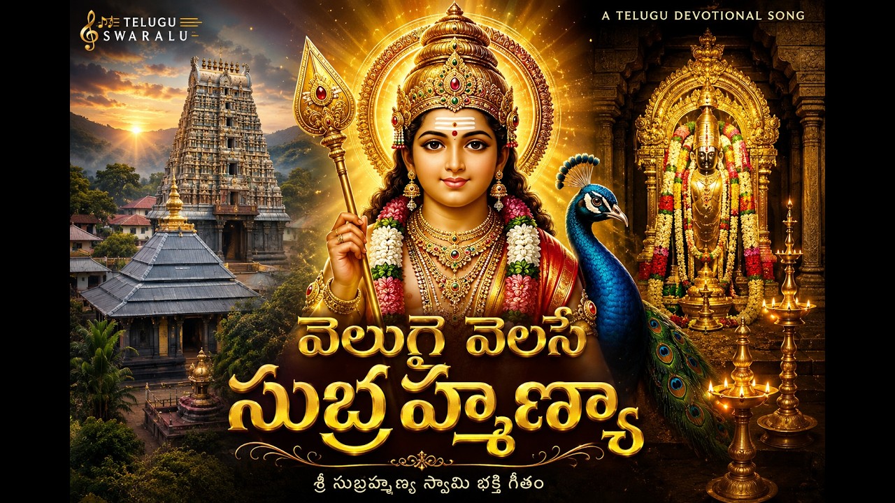 వెలుగై వెలసే సుబ్రహ్మణ్యా | శ్రీ సుబ్రహ్మణ్య స్వామి భక్తి గీతం | Murugan Song 2026 | Telugu Swaralu