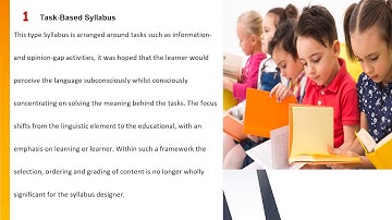 ESL Syllabus Design