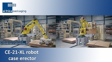 CE 21 XL Robot Case Erector by Pattyn - Al Thika Packaging in the Middle East