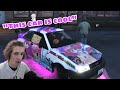xQc goes CRAZY for this ANIME CAR!