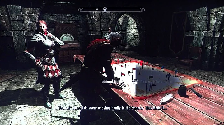 Joining the Imperial Legion - Skyrim