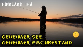 Finnland #3: Bin ganz allein… Geheimer See, geheimer Fischbestand 🤩