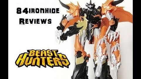 Transformers Prime Beast Hunters Voyager Class Predaking Review!